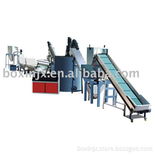 PET flakes recycling and production equipment